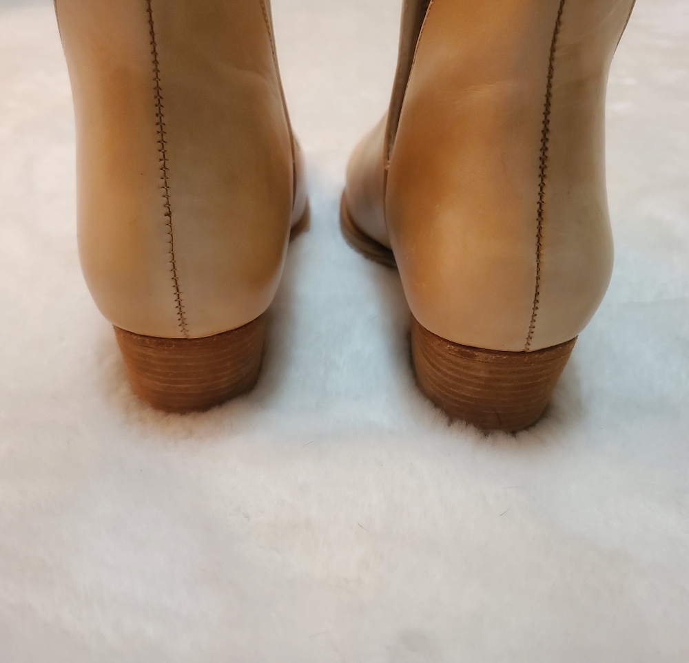 Free People Charmed Double V Ankle Boot Size 38 - Picture 9 of 12